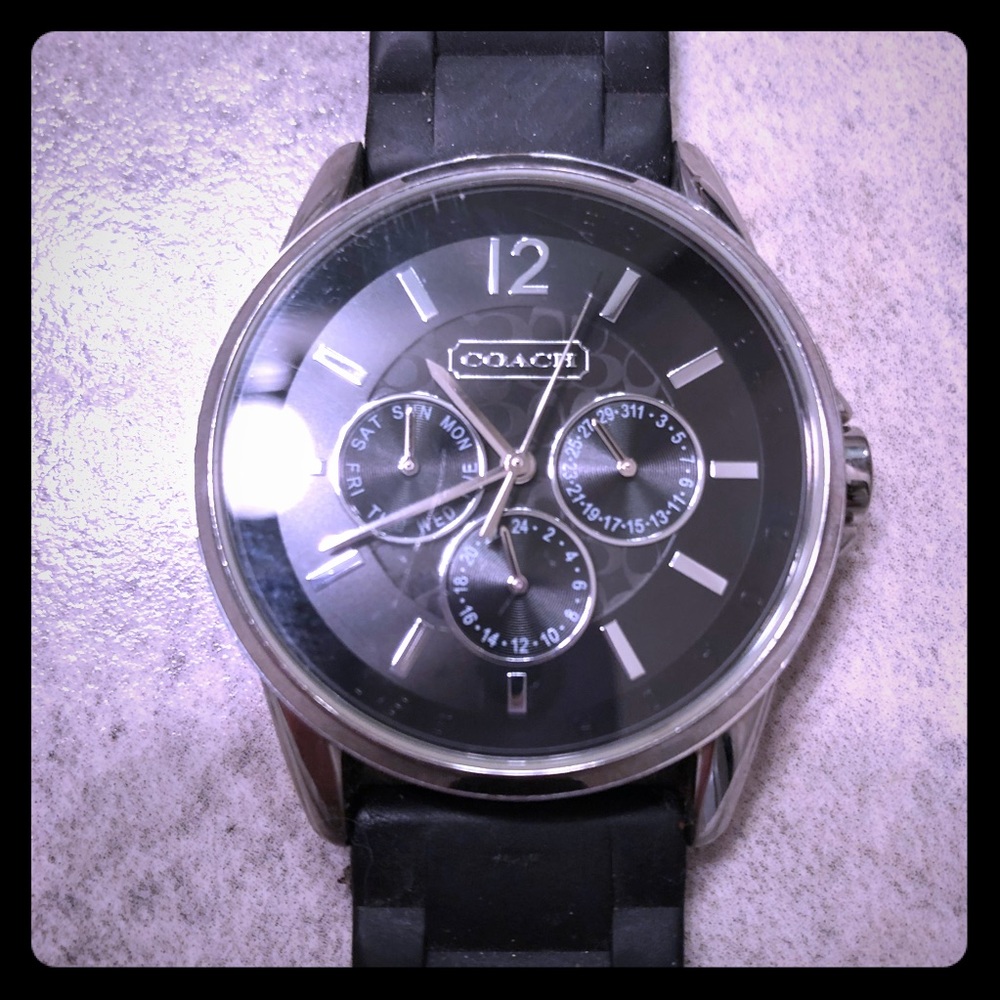 Black Coach watch
